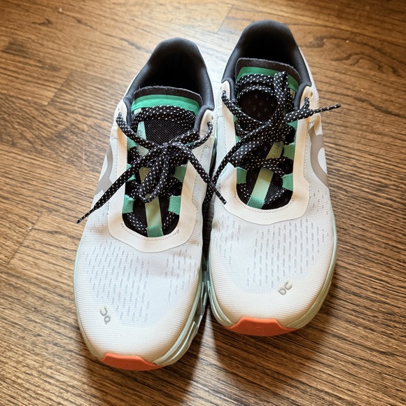 On Running CloudMonster running shoes sneakers size 8.5 white creek - Picture 7 of 8